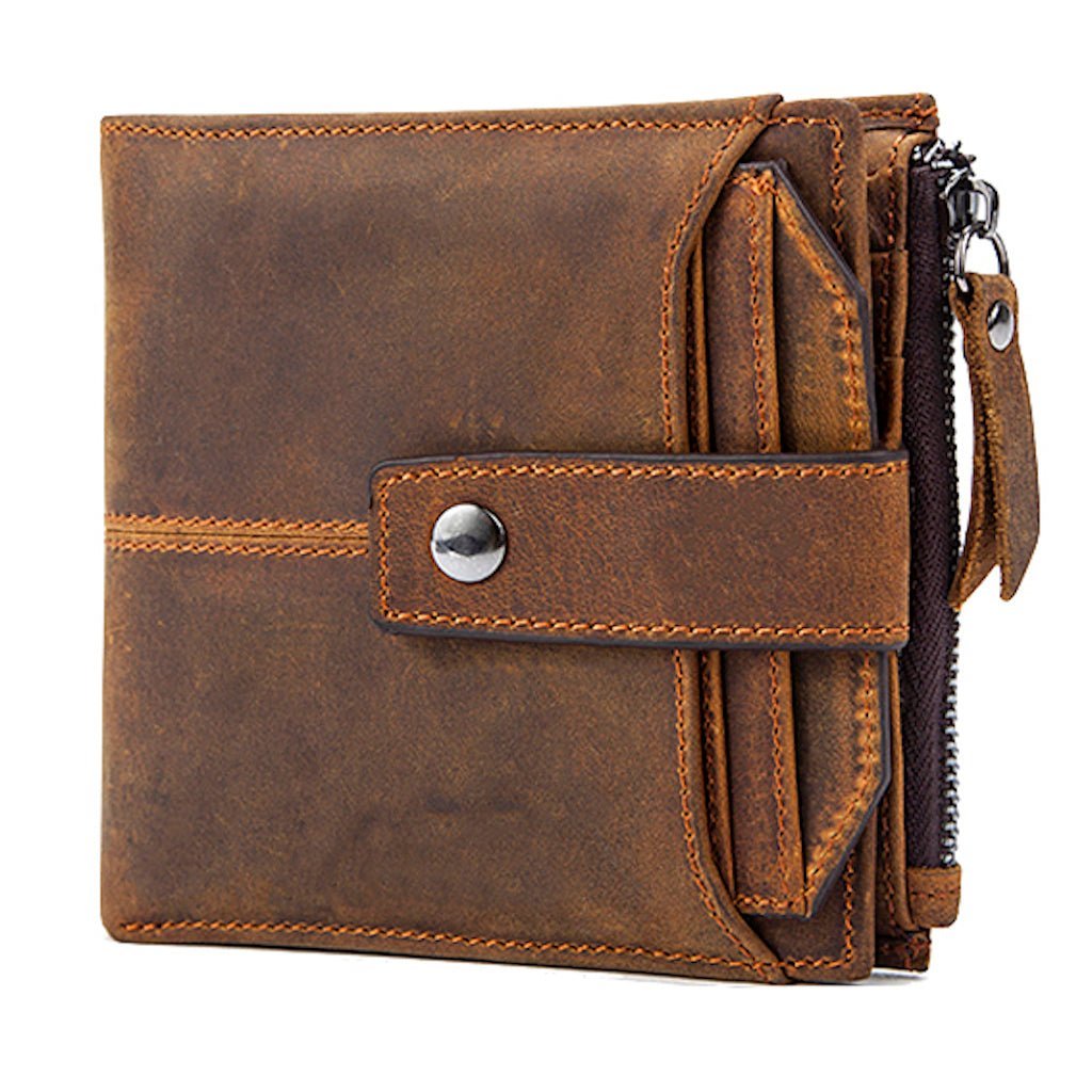 Rofozzi Genuine Leather Men's Wallet with RFID Protection - Rofozzi
