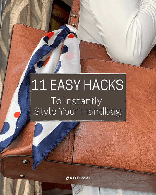 11 Trendy Styling Hacks To Instantly Perk Up Your Handbags and Purses - Rofozzi
