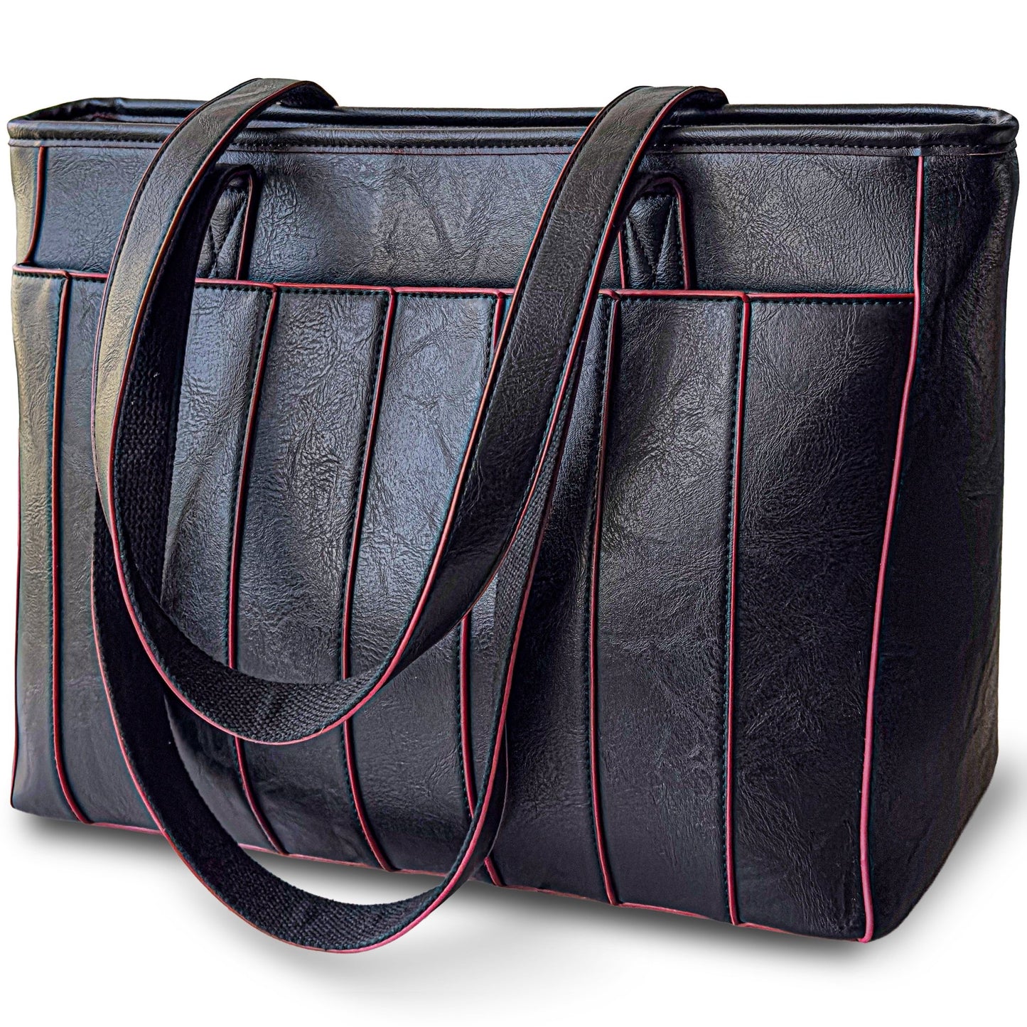 Vegan Leather Laptop Tote Bag for Women – 14 Inch Totes - Rofozzi