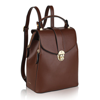 Layla Tablet Backpack, Espresso Handbags and Purses - Rofozzi