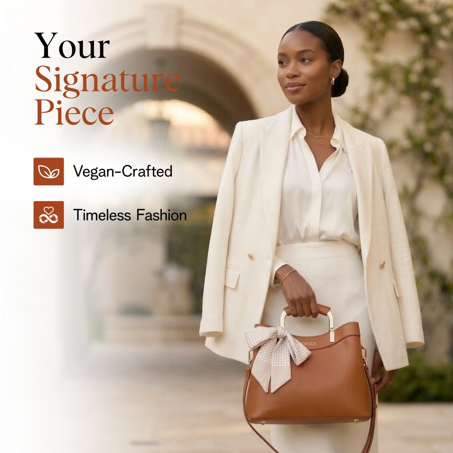 Small Vegan Leather Purses for Women Handbags and Purses - Rofozzi