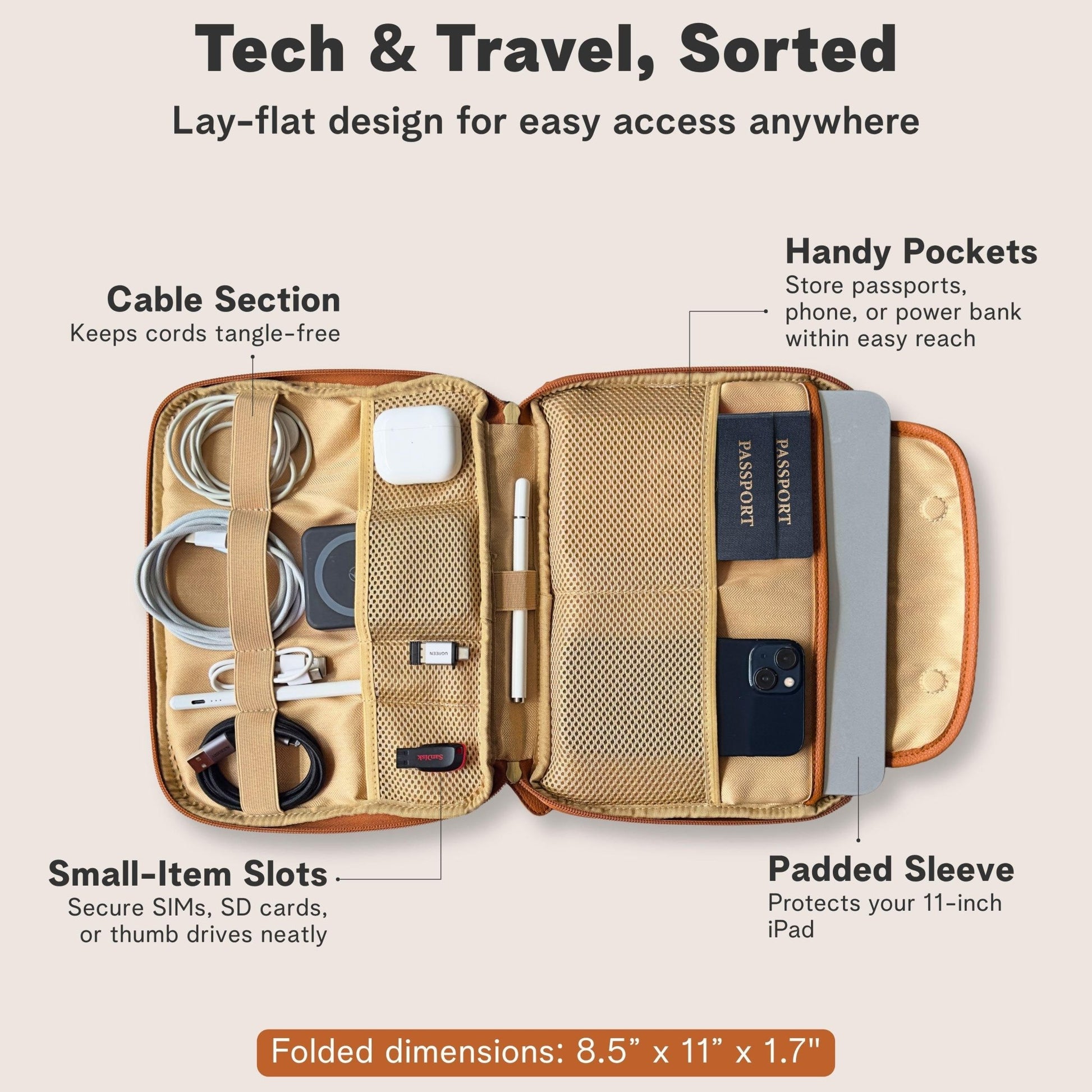 Curator Folio Cable Organizers - Rofozzi