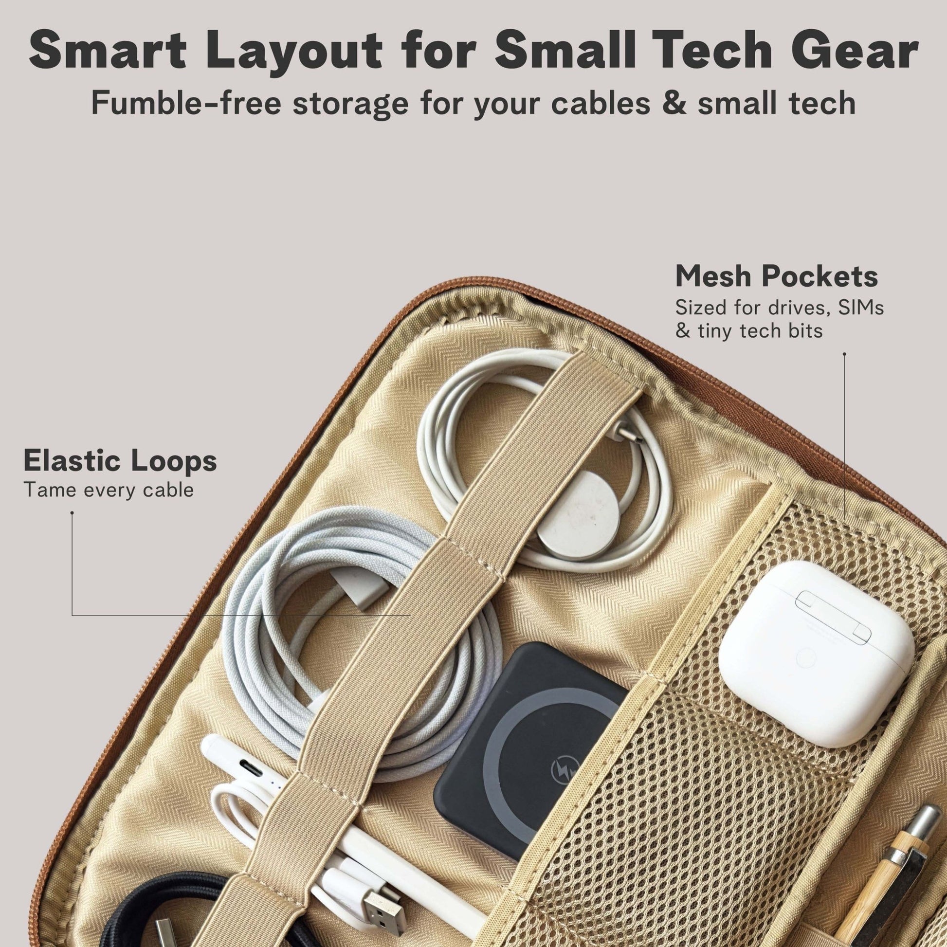 Curator Folio Cable Organizers - Rofozzi
