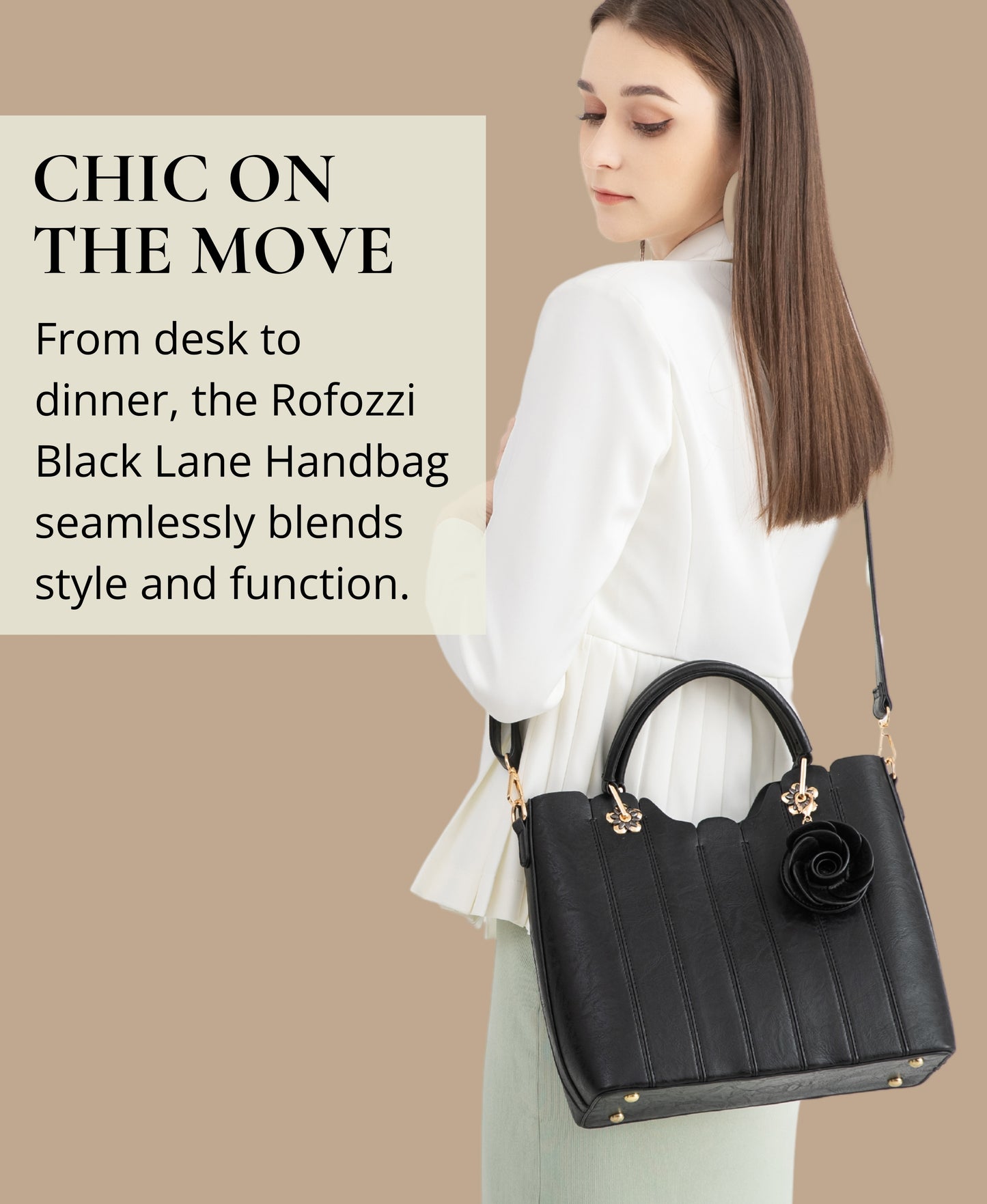 Black Lane Handbag