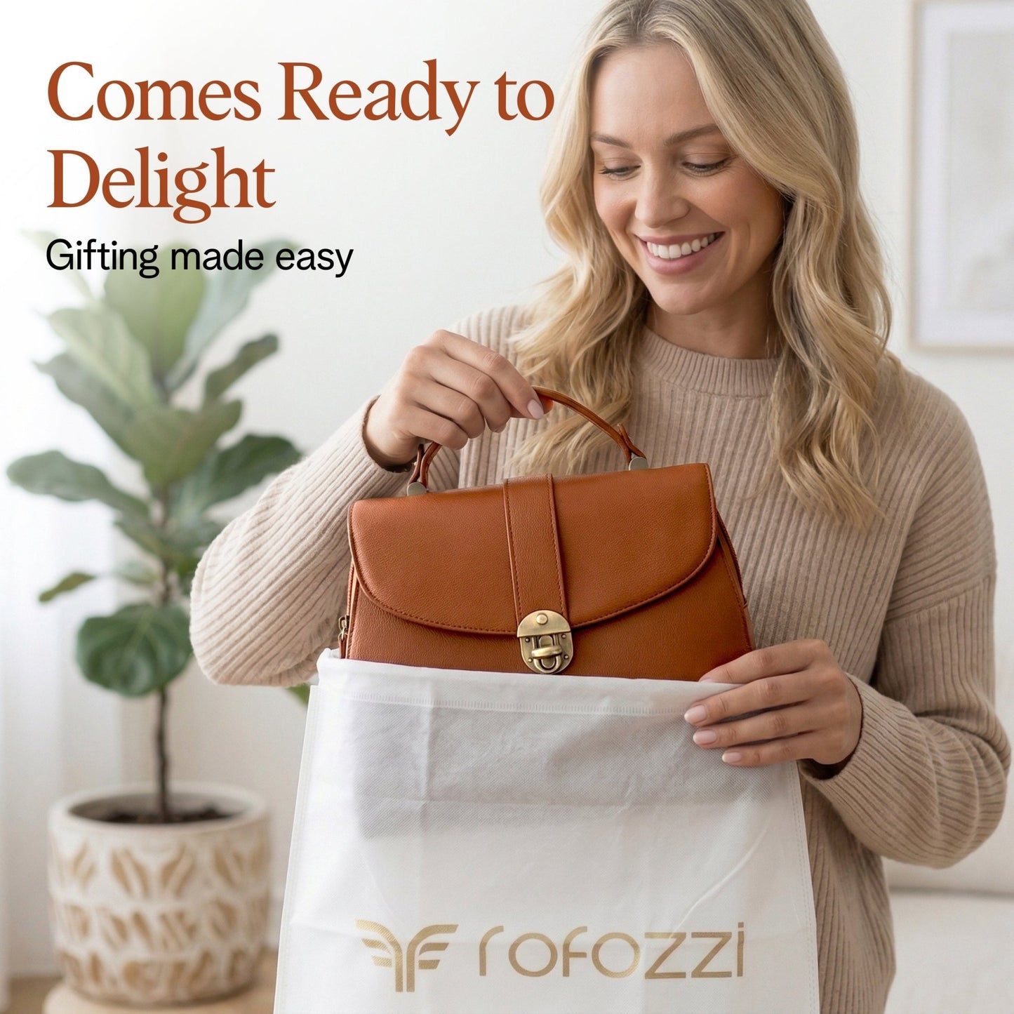 Vegan Leather Purses for Women Handbags and Purses - Rofozzi