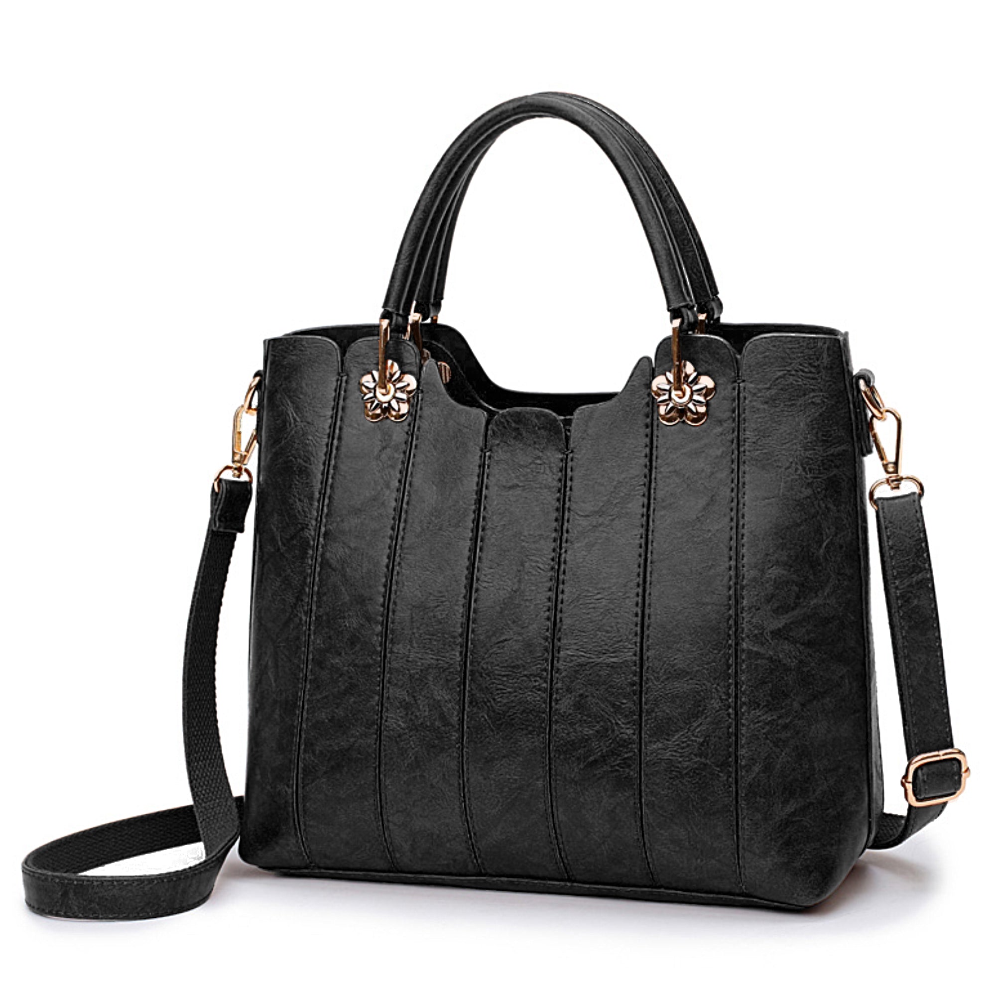 Buy WildHorn Ladies Leather Purse… (Black) at Amazon.in