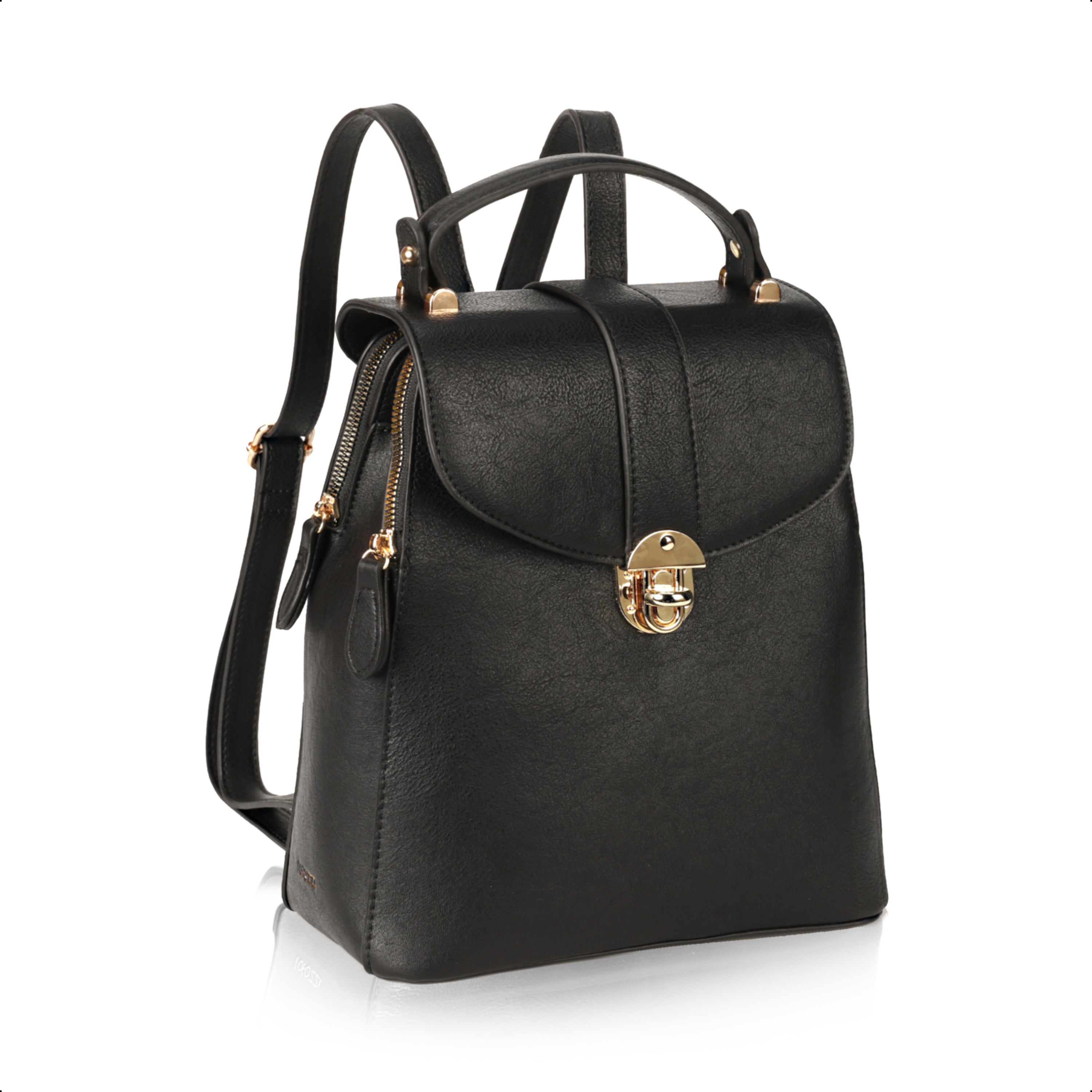 Backpack Purse, Mini Bee Small Vegan Leather Backpack Purse Handbag —  Pesann.com
