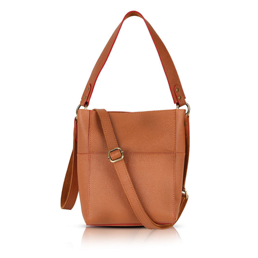Leather Crossbody Bucket Bags for Women Handbags and Purses - Rofozzi