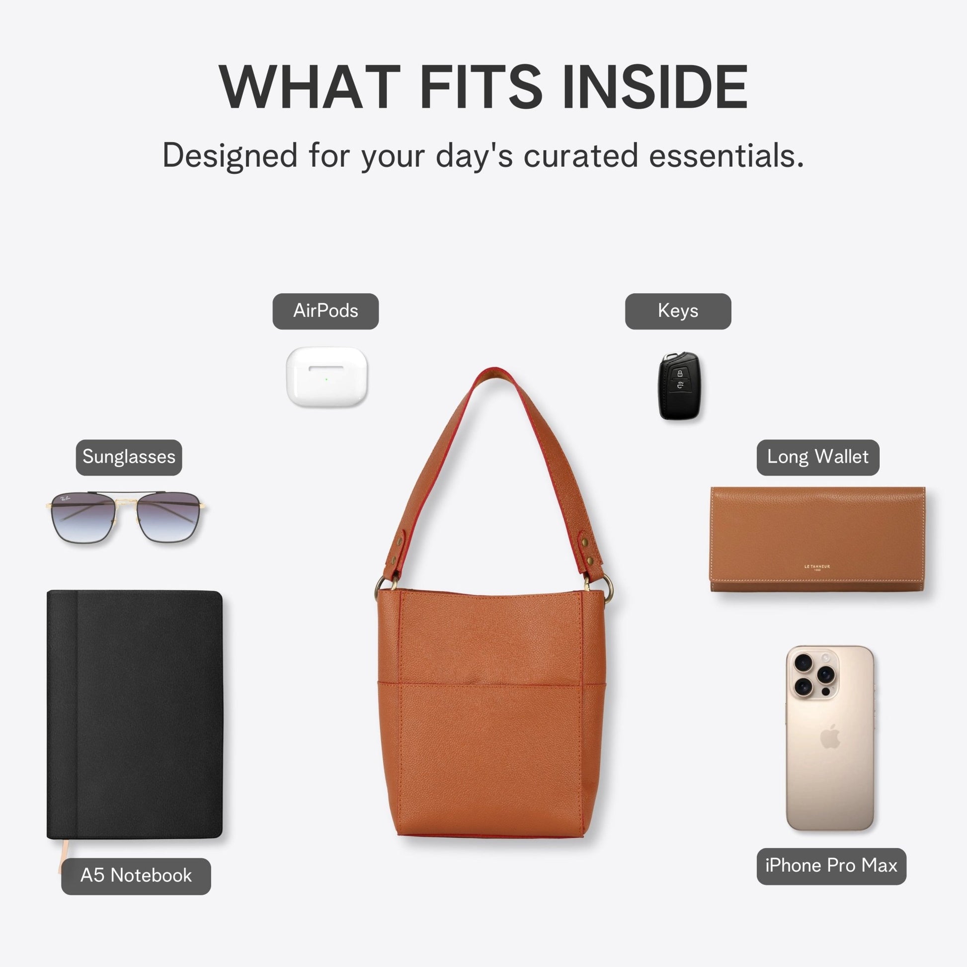Leather Crossbody Bucket Bags for Women Handbags and Purses - Rofozzi