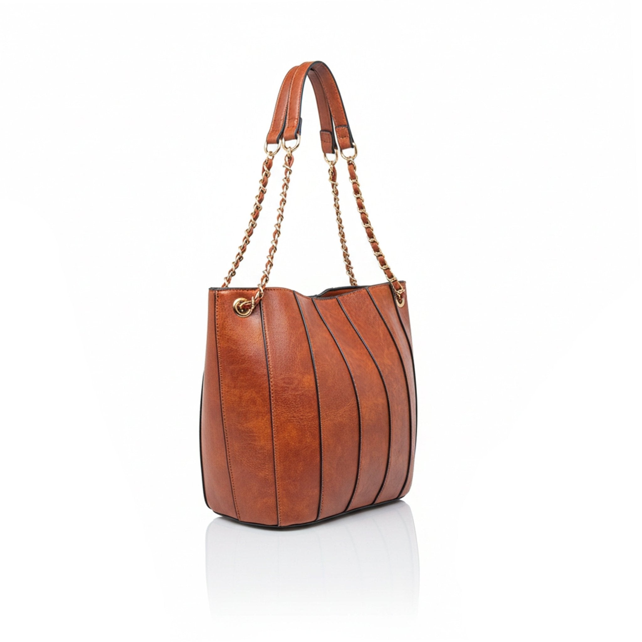 Nova Bucket Bag for Women (Brown) – Rofozzi