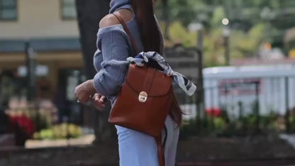 Layla Tablet Backpack, Espresso