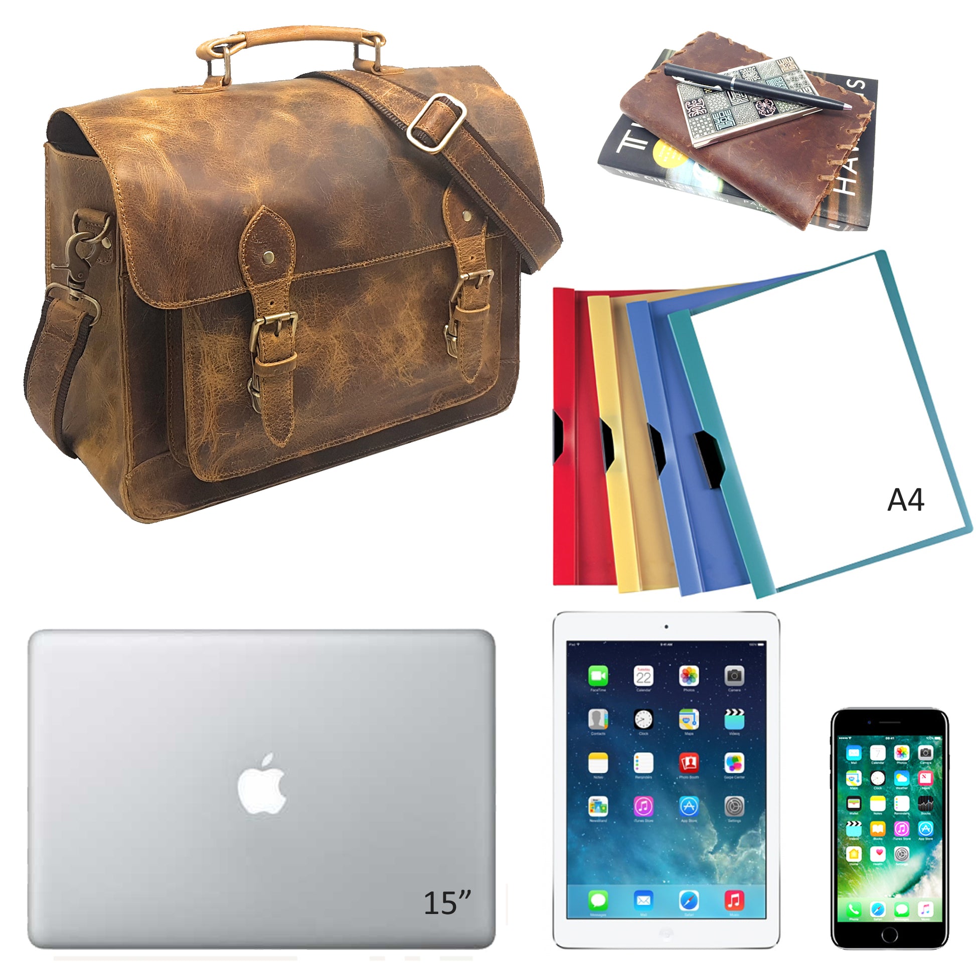 Rover Leather DSLR Camera Bag Camera Bags - Rofozzi