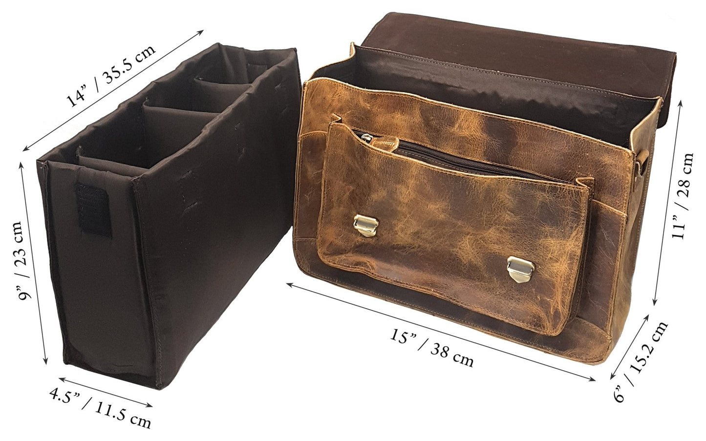 Rover Leather DSLR Camera Bag Camera Bags - Rofozzi