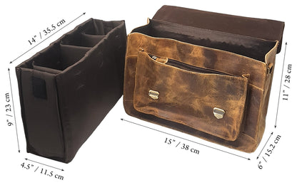 Rover Leather DSLR Camera Bag Camera Bags - Rofozzi