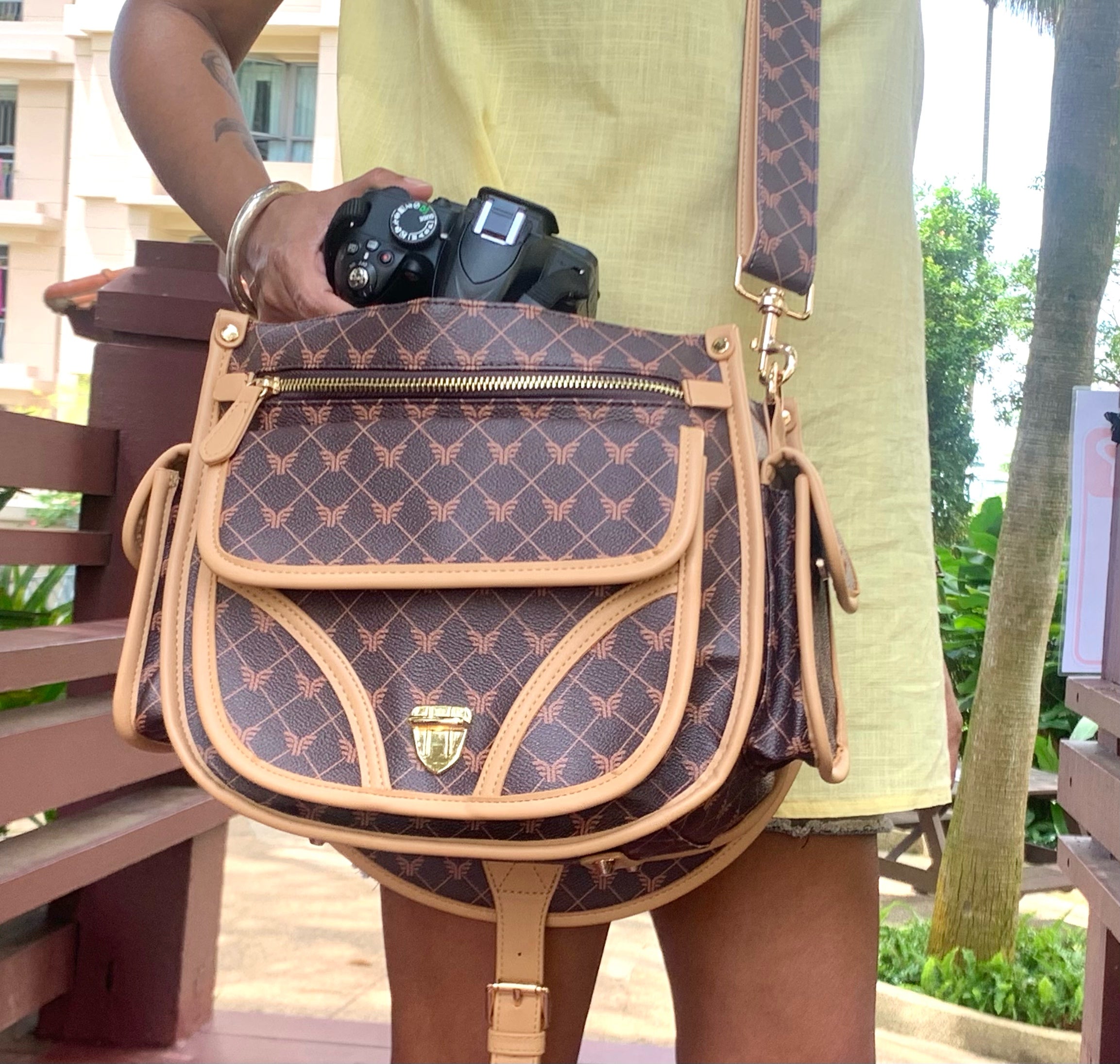  rofozzi Handbag for Women with Configurable Insert
