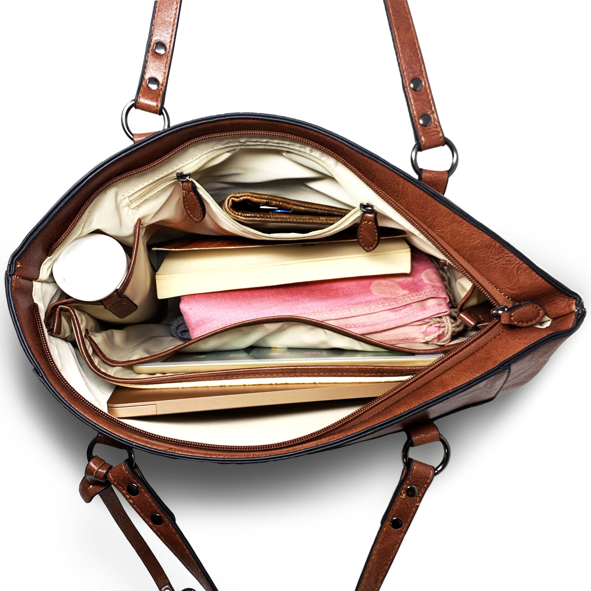 Rofozzi- City Crossbody Messenger Bag For Tablets with Casual Flap Satchel  (Eco-friendly) , Women's Designer Crossbody Bags , Leather Handbags 